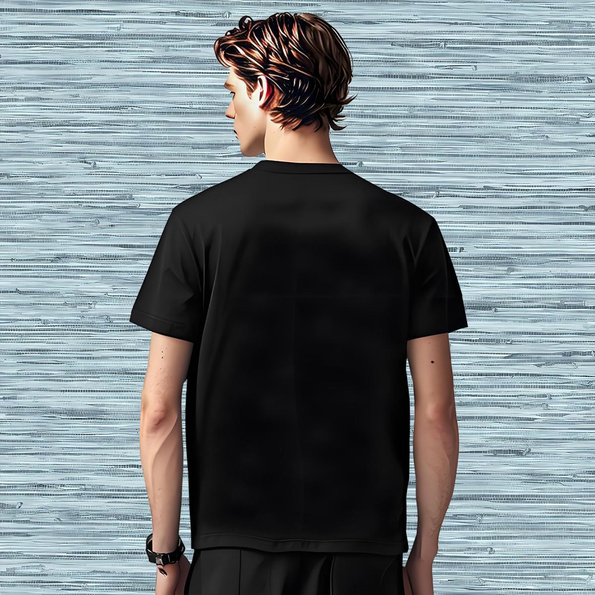 T Shirt For Man 100% Cotton 230g hands Street Casual Breathable Crew Neck Custom Print Plus Size Mens Tshirts Designer Brand Tops Tees