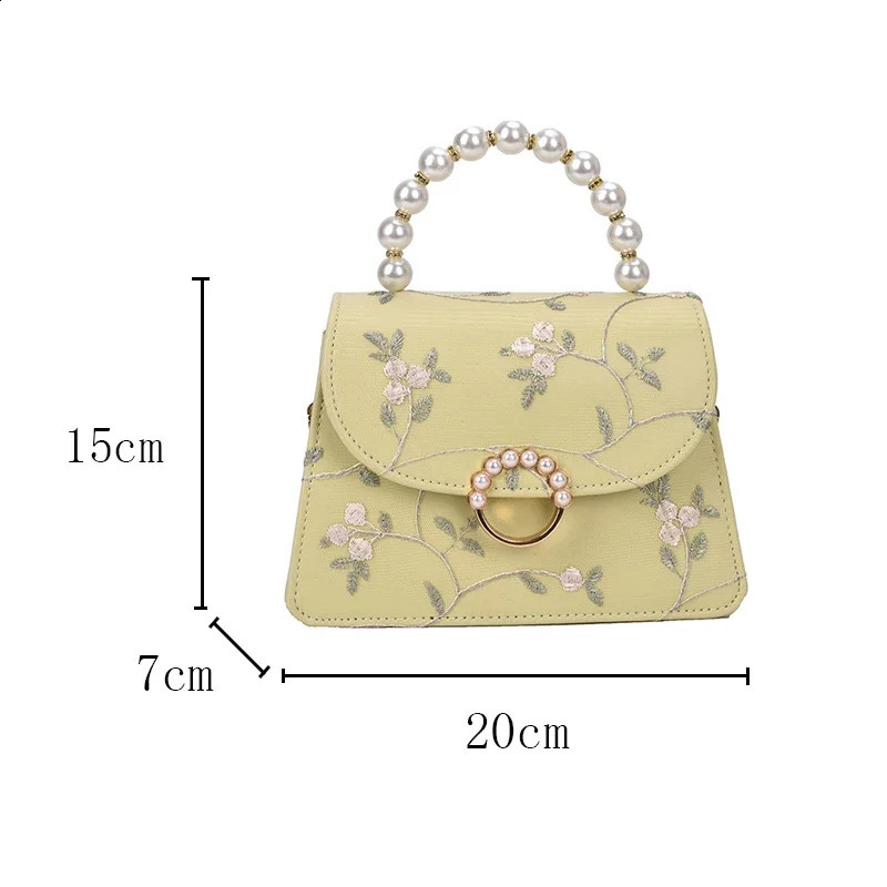 EST Shell Beads Bags Fashion Sweet Bag Womens Handbags Lace Wedding Chic Lady Chain Women Shoulder Crossbody 240919