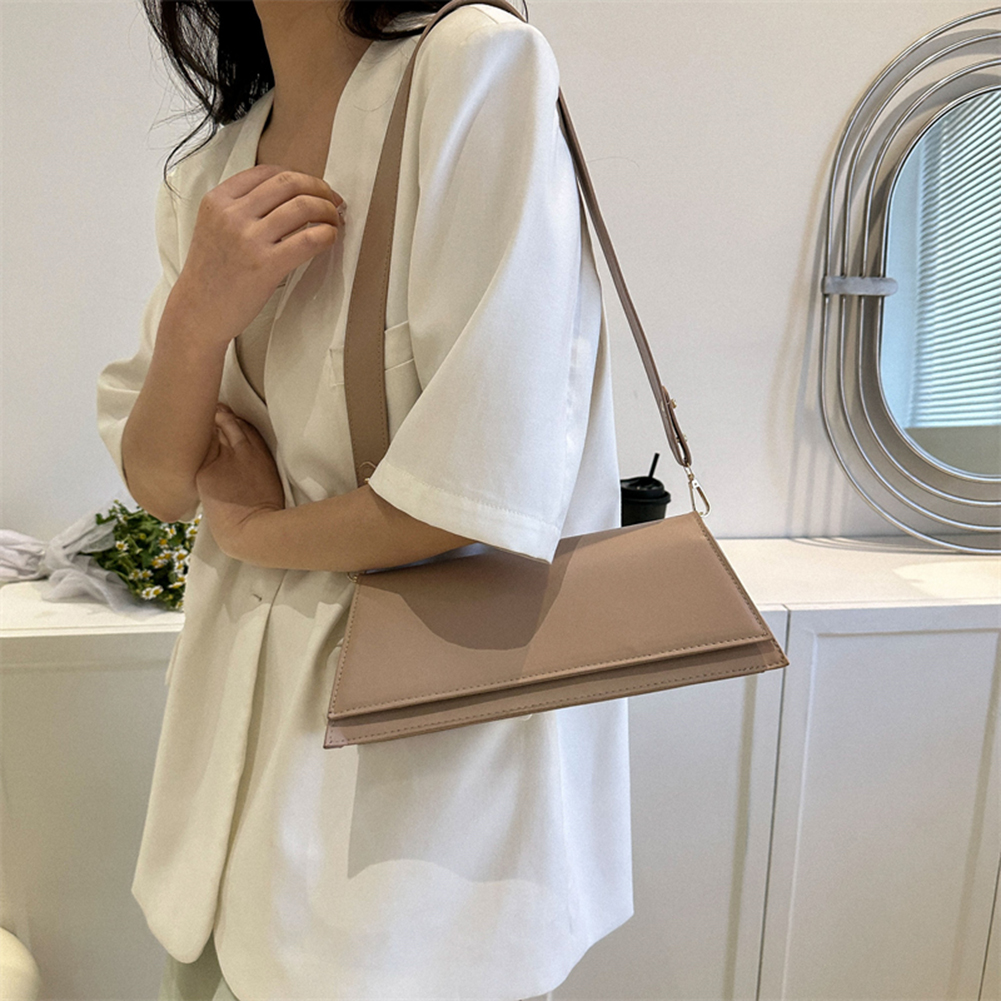 New Arrival Fashion Women's Small Crossbody Bag PU Leather Messenger Bag Handbag Purse Summer Travel Armpit Bag for Female Tote