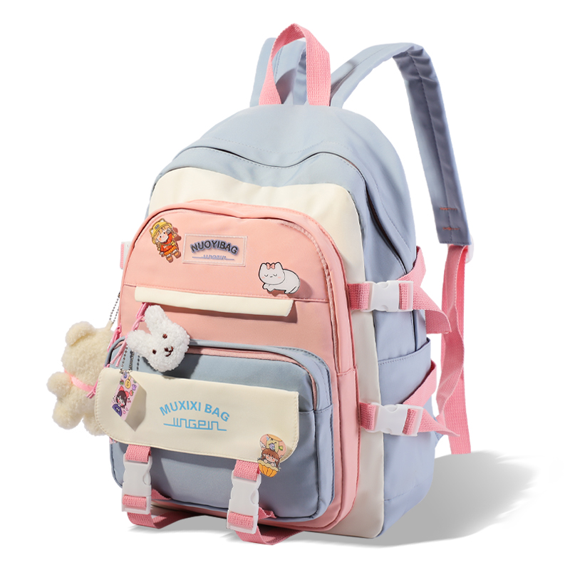 TINYAT Cute Women's School Backpack Waterproof Girl Laptop Bag Large Capacity Student Shoulder Bag Fashion Korean School Bags