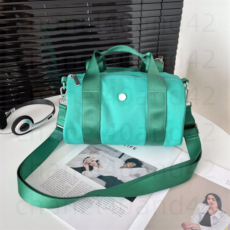 yoga bag woman Small handbag Knitted nylon shoulder bag Mini bucket Luggage bag