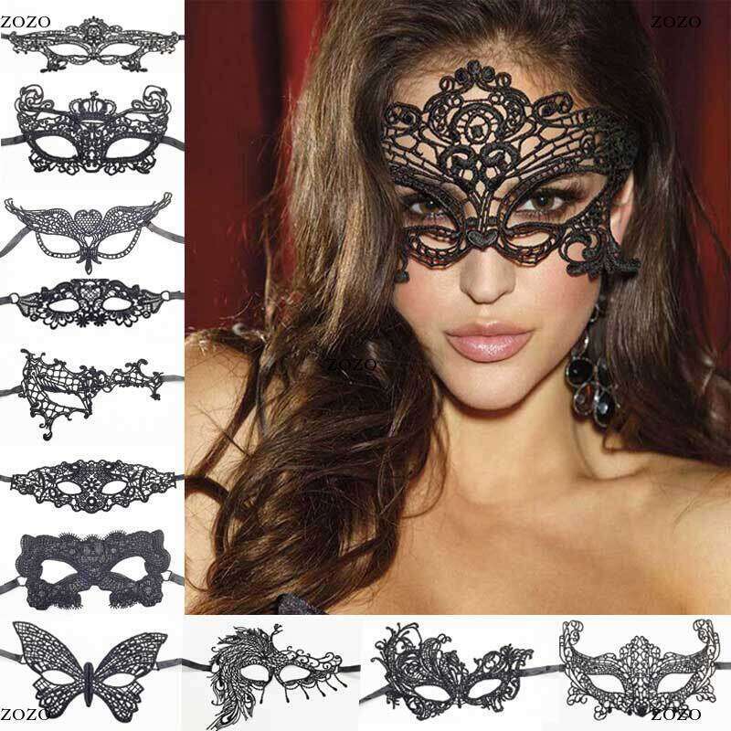 Sexy Lace Mask Women Eye Masquerade Halloween Party Masks masked ball Cosplay masque Venetian Costumes Carnival half face Mask