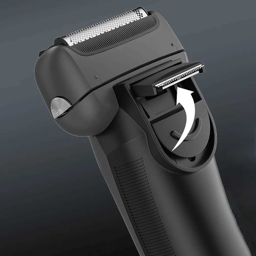 MOTA Electric Shaver Reciprocating High and Low Two-speed Adjustable Shaver Full Body Washable Type-c Rechargeable Shaver W250625