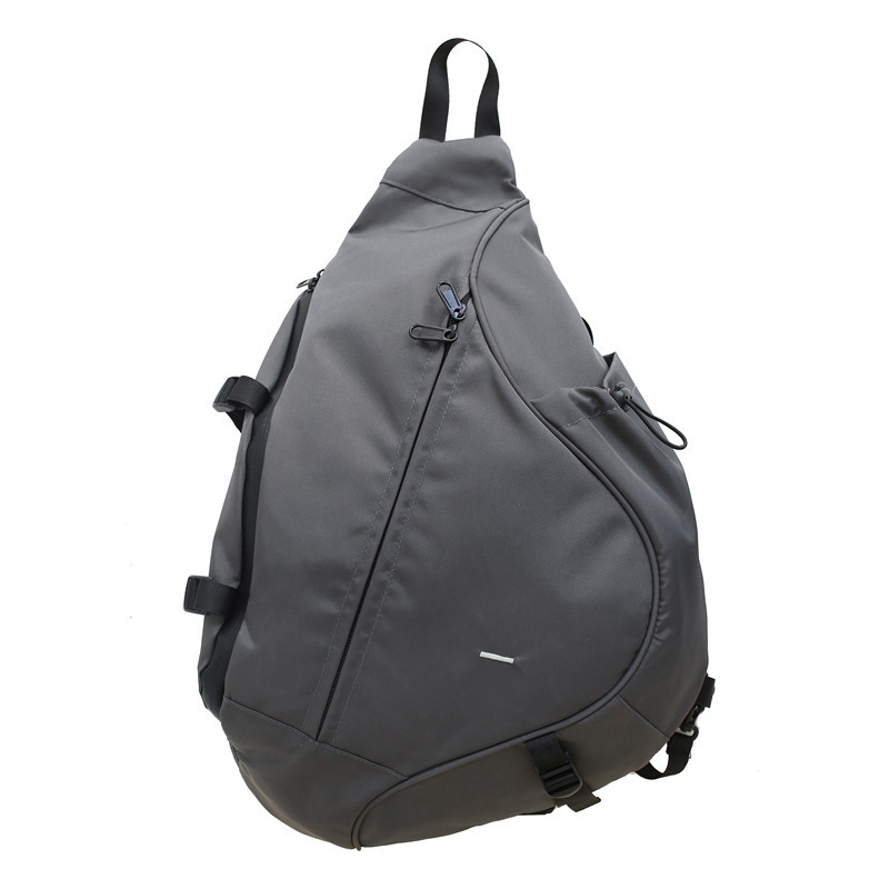 Large Capacity Men's Chest Pack Casual Hip Hop Travel Unisex Crossbody Bag High Quality Nylon Storage Shoulder Bag Tote Bag