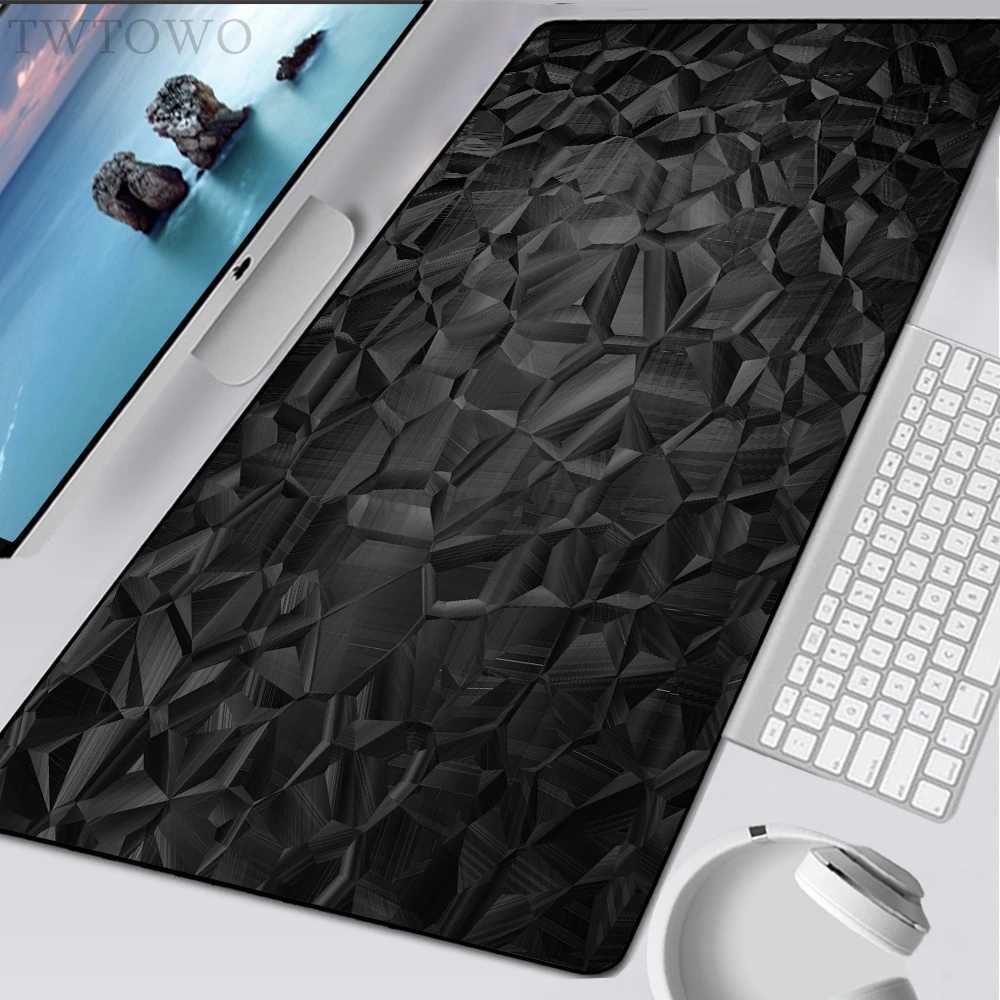 Mouse Pad Gamer New XXL Home Desk Mats Mouse Mat MousePads Grid Honeycomb Anti-slip Office Laptop Gamer Carpet Desktop Mouse PadM240802