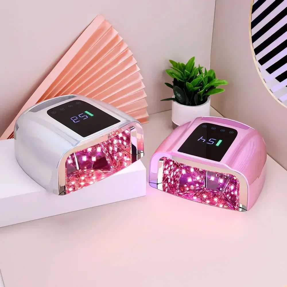 2024 Professional Rechargeable 96W UV LED Portable Cordless UV Light for Nail Lamp Machine Y240801