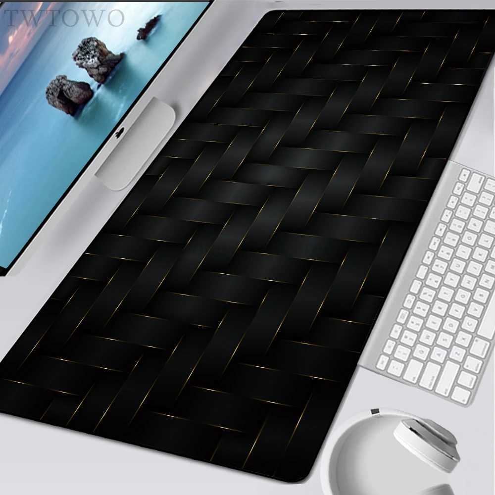 Mouse Pad Gamer New XXL Home Desk Mats Mouse Mat MousePads Grid Honeycomb Anti-slip Office Laptop Gamer Carpet Desktop Mouse PadM240802