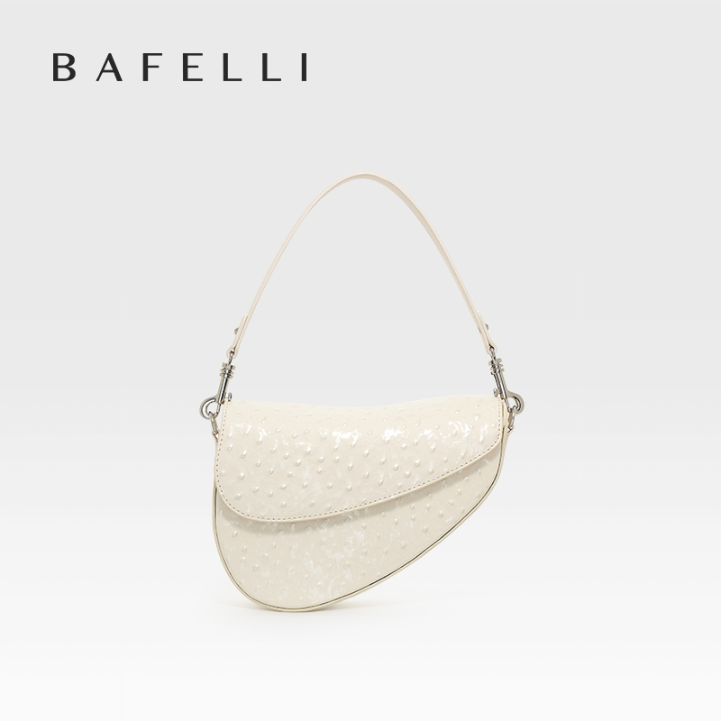 BAFELLI 2023 WOMEN'S NEW HANDBAG SADDLE ORIGINAL LUXURY DESIGNER BRAND EVENING BAGS SHOULDER FASHION FEMALE PURSE CROSSBODY