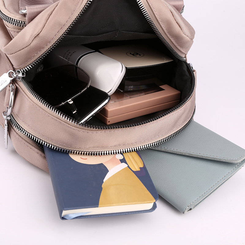 High Quality Women's Shoulder Bag Female Crossbody Bags Nylon Handbags Small messenger bag Girls Phone Satchels Solid color