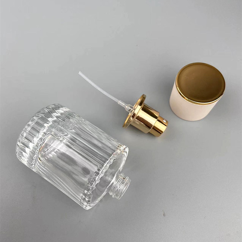30ml transparent Black glass empty perfume bottle atomizer spray bottle perfume Packaging Bottles