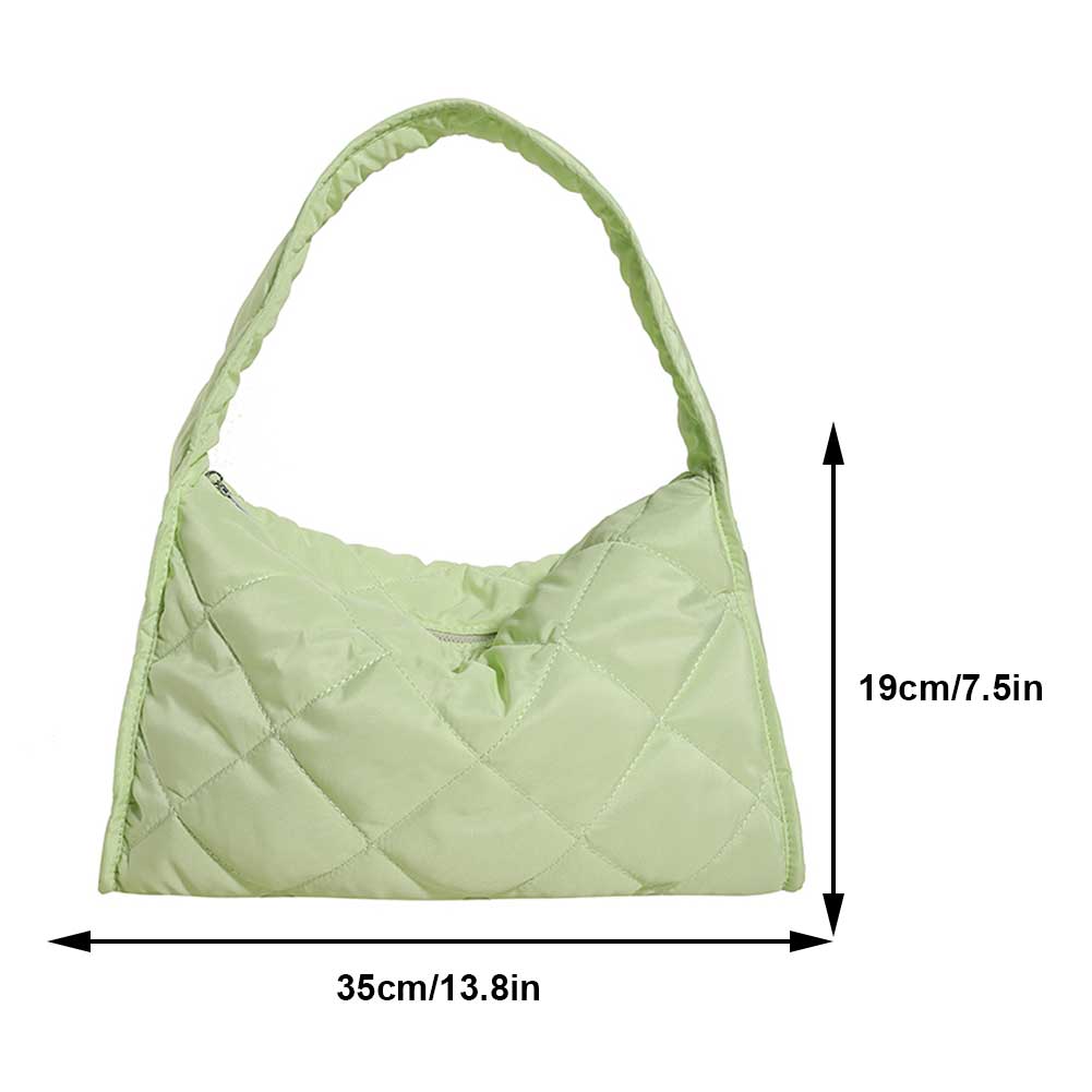 Nylon Tote Bag for Women Luxury Designer Handbags Purse Fashion Autumn Winter Small Shoulder Bag Quilted Padded Top Handle Bag