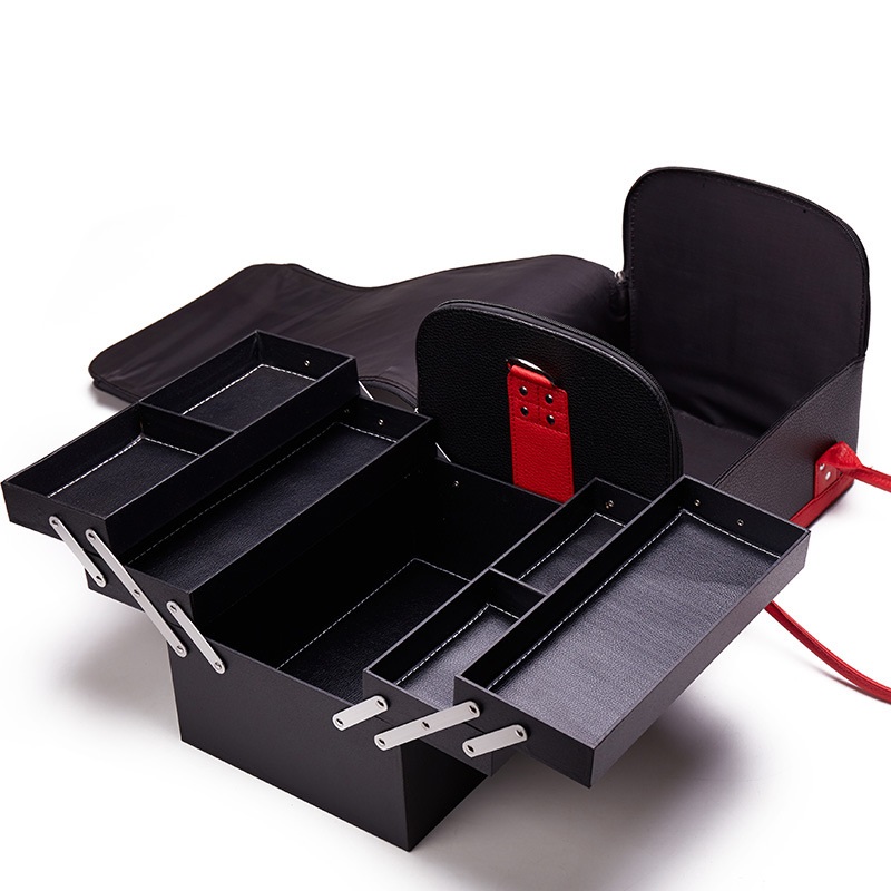 2023 New Fashion Professional Makeup Bag Women Cosmetic Case Female Korean Make Up Organizers Box Large Storage Organizer