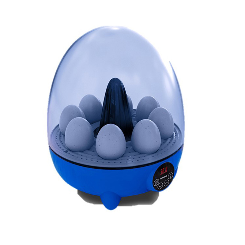 Egg incubator for hatching eggs, automatic temperature control, automatic flipping of eggs, temperature display