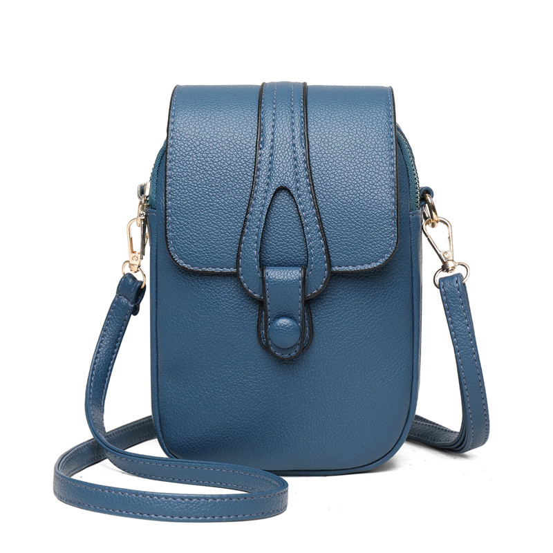 Women's Bag Double-layer Mobile Phone Bags Mini Vertical One-Shoulder Diagonal Female Large-capacity Fashion Pack For Ladies