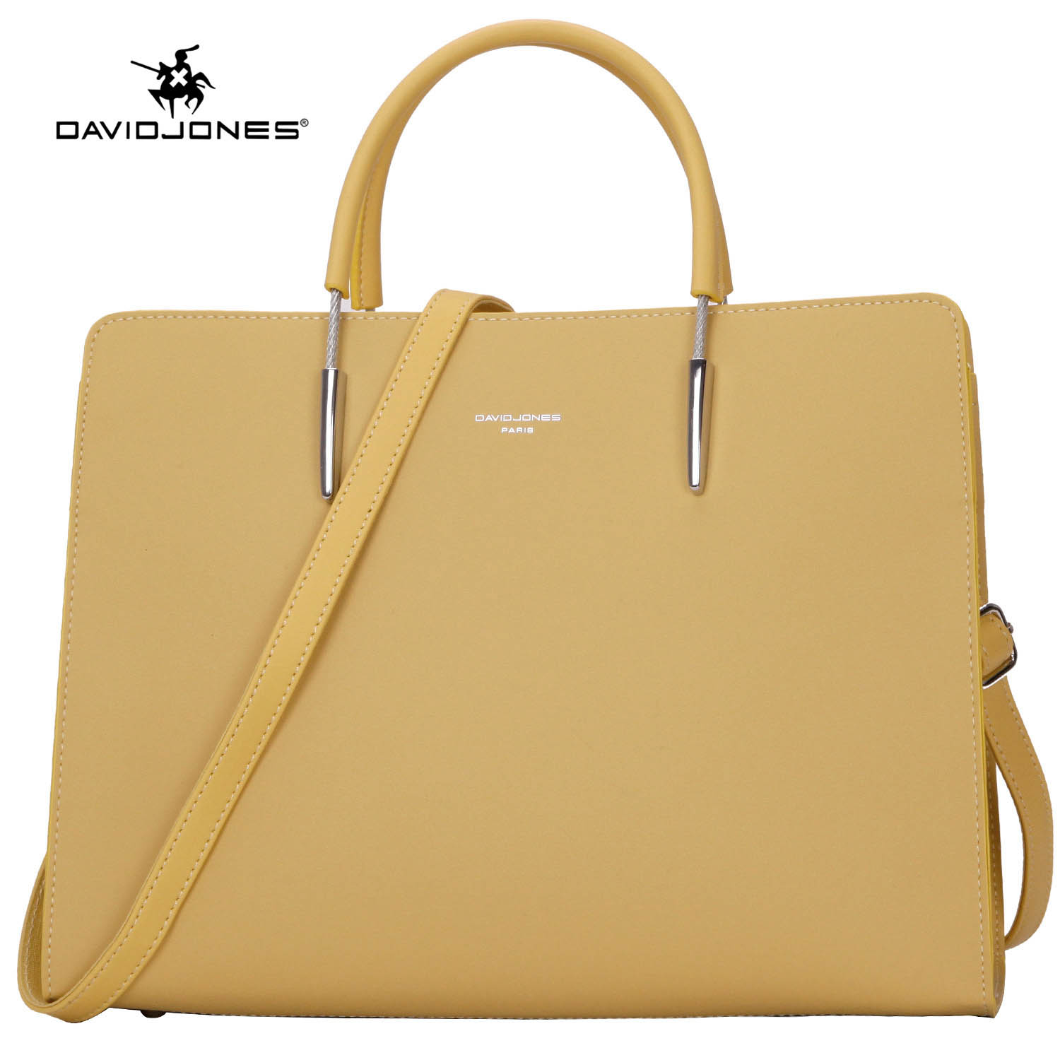 David Jones Handbags Retro Casual Women's Shoulder Bag Fashion Exquisite Shopping Bag Chain High Quality Polyester Tote Bags