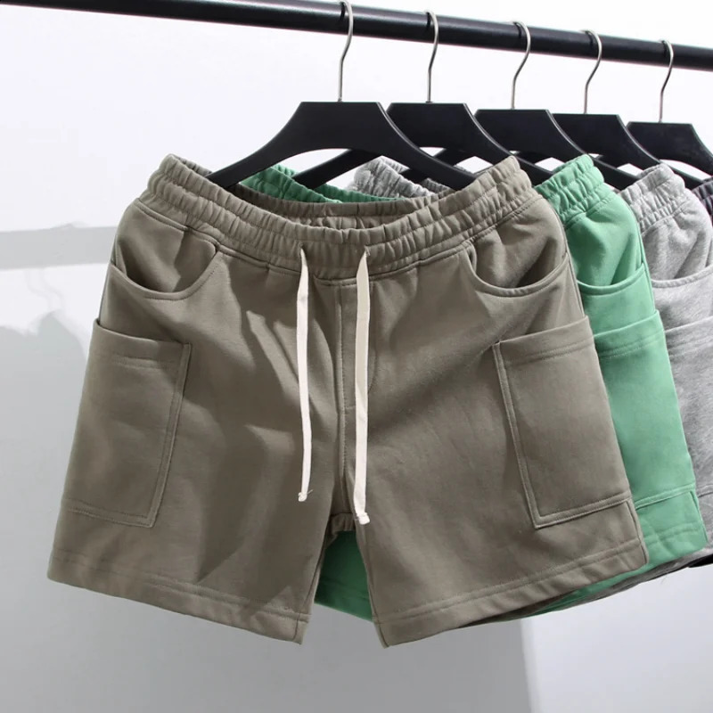 Man Short Pants Shorts For Men With Korean Style Cortos In Pant 2024 Essential Summer Fashion Ice No 90s Deals Xl 240802
