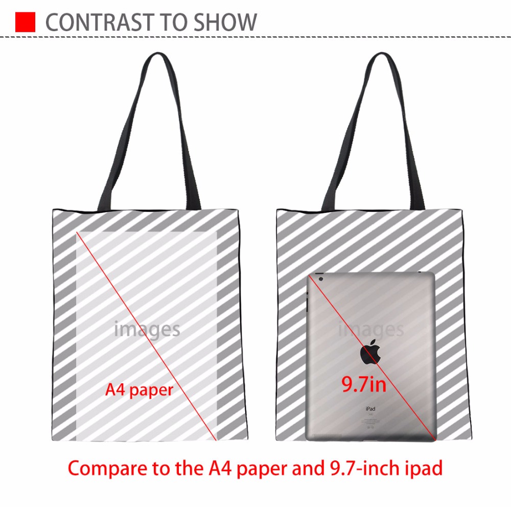 NOISYDESIGNS Women Canvas Tote Bags Simple Heart Cats Pattern Printed Girls Eco HandBags Summer Beach Bag Female DIY Custom