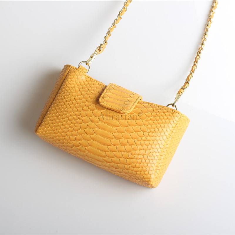 Alirattan Snake Pattern Bags for Women Shoulder PU Tote Fashion Handbag Trendy Bag sac a main femme bolsa feminina
