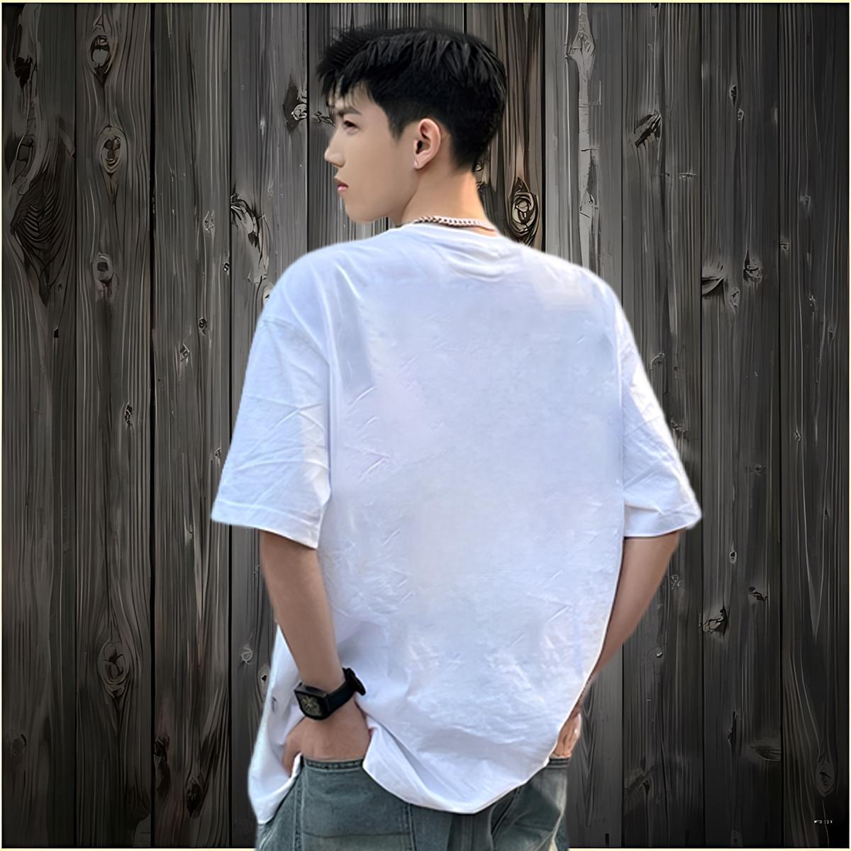 Fashion Designer T Shirts Men 100% Cotton 230g flower Anime Printing Street Wear Breathable Crew Neck Cool Tshirt for Man Woman Custom Print Plus Size
