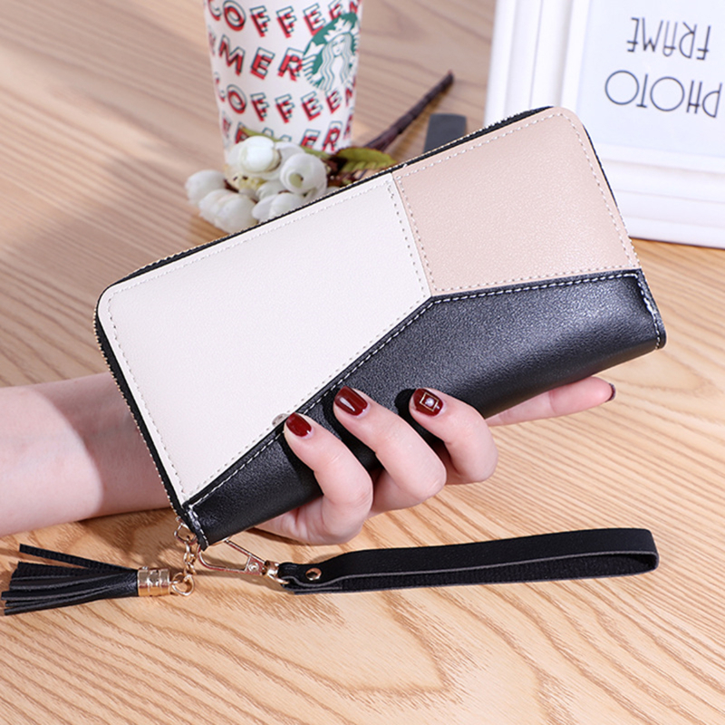 Card Bag Multiple Fashions Korean Edition Wallet Women Long Zipper Large Capacity Phone Bags Versatile Tide Handbag