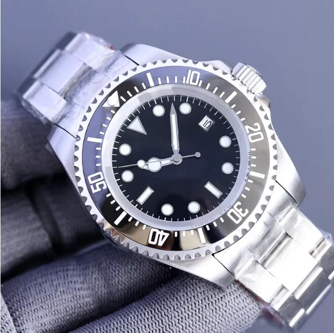 Mens Watches 116660 2813 Movement 44mm Sapphire Mechanical Automatic 316L Steel Ceramic Bezel Luminous water proof