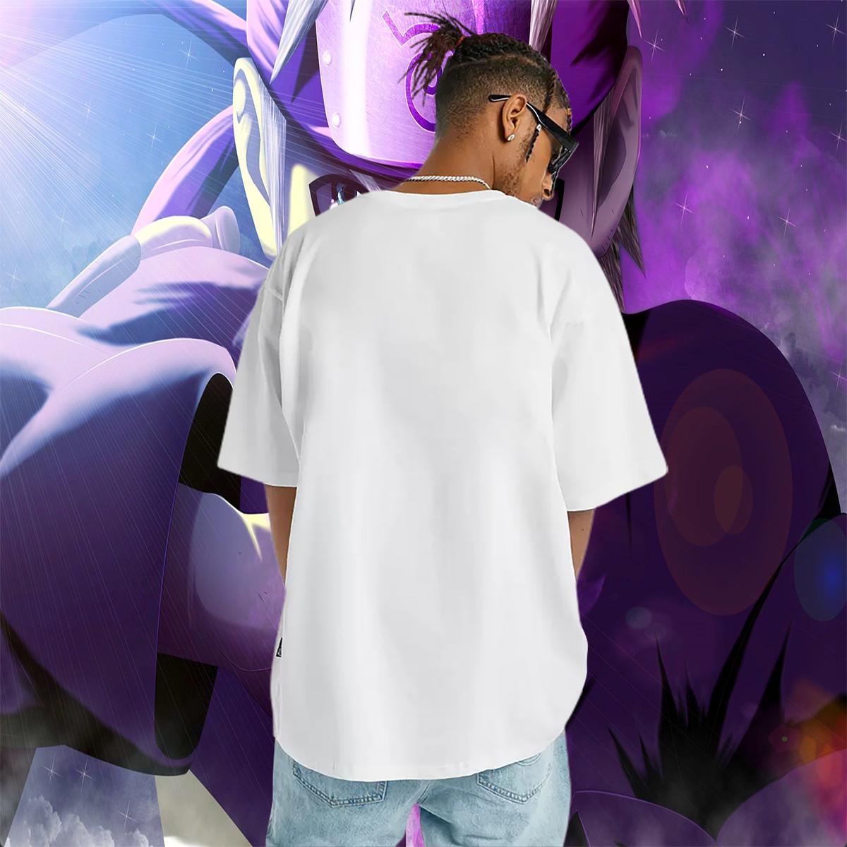 2024 DIY Casual Beach Men Tops Tees SCARY O Neck Short Sleeves 100% Cotton 230g T Shirt For Man High Quality DIY Anime Clothings