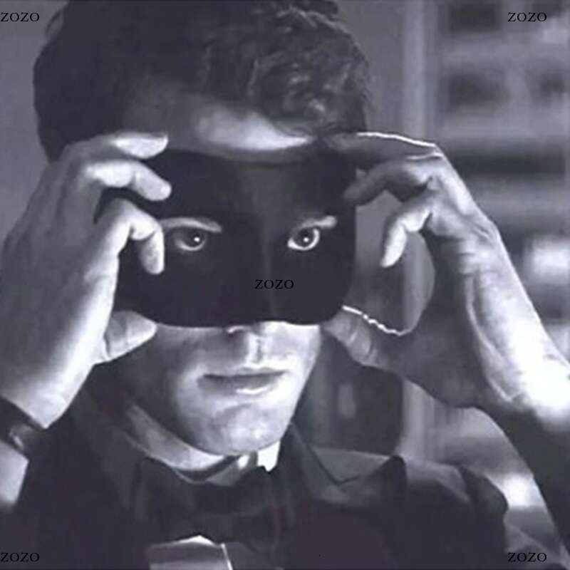 Halloween Black Masquerade Masks Cool Men Adult Kids Half Face Mask for Masquerade Ball Costume Party Supplies