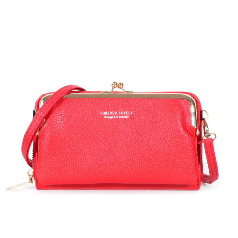 Luxury Women's Handbags Pu Leather Bag For Woman Female Clutch Phone Bags Women Business Card Holder Wallet Shoulder Bag