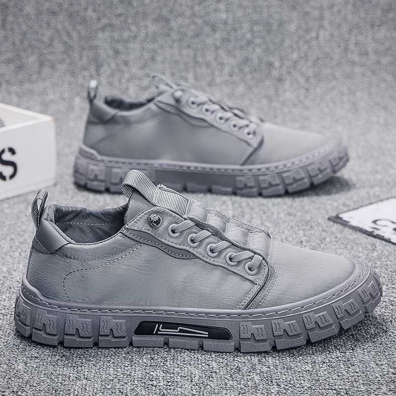 Ddmysports Ice Silk Lazy Man Kic In Spring And Summer Breathable Soft Sole Anti Slip Versatile Men S Board Casual Trendy Sports Shoes Outdoor OUTDOOR