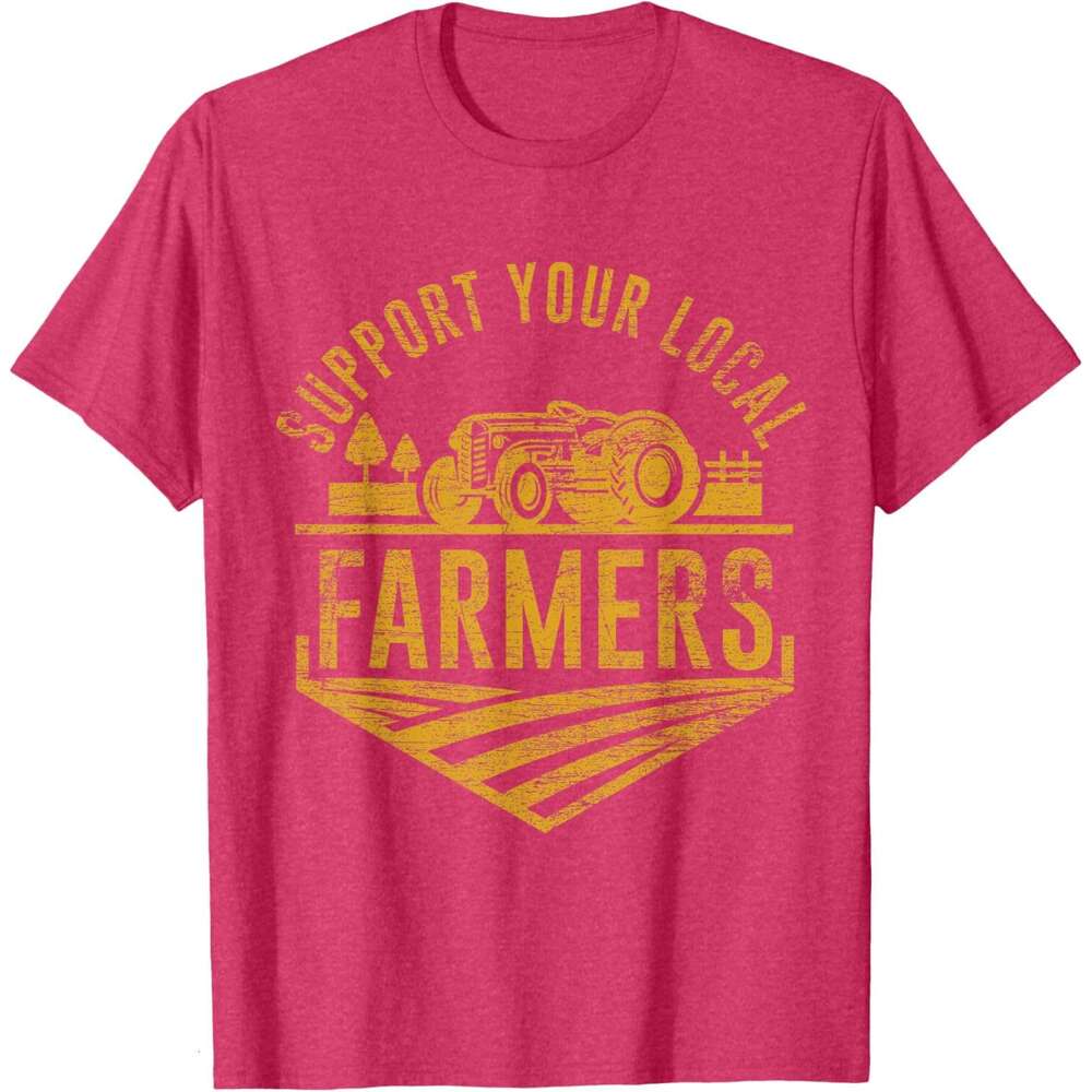 25ss T shirt Mens Support Your Local Farmers T-Shirt shirts tshirt graphic tee Casual tops summer clothes Short sleeve Free shipping