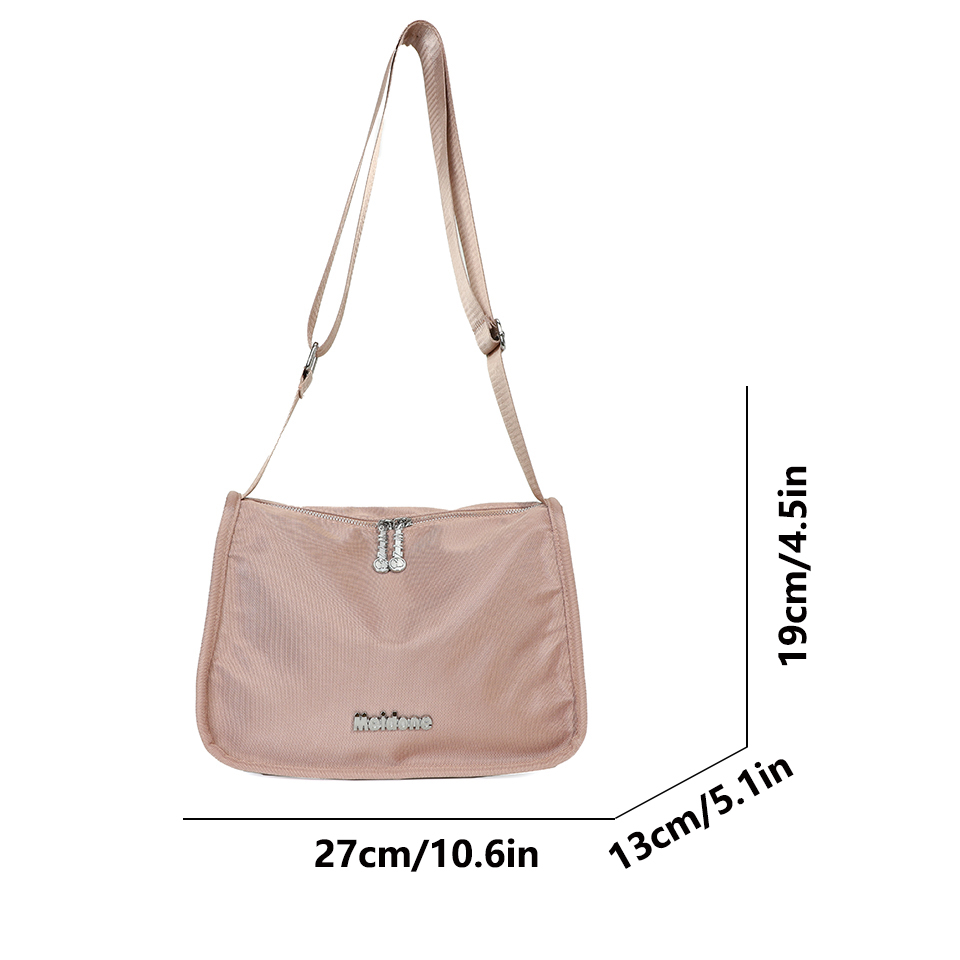 Fashion Nylon Shoulder Messenger Bags Simple Women Bags Designer Small Handbags and Purses Ladies Luxury Brand Crossbody Bag Sac