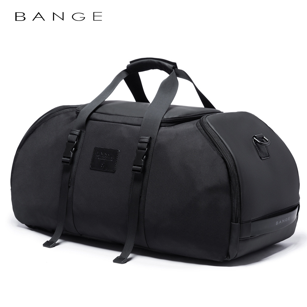 Bange Multifunction Large Capacity Men Travel Bag Waterproof Duffle Bag for Travel Backpack Hand Luggage Bags with Shoe Pouch