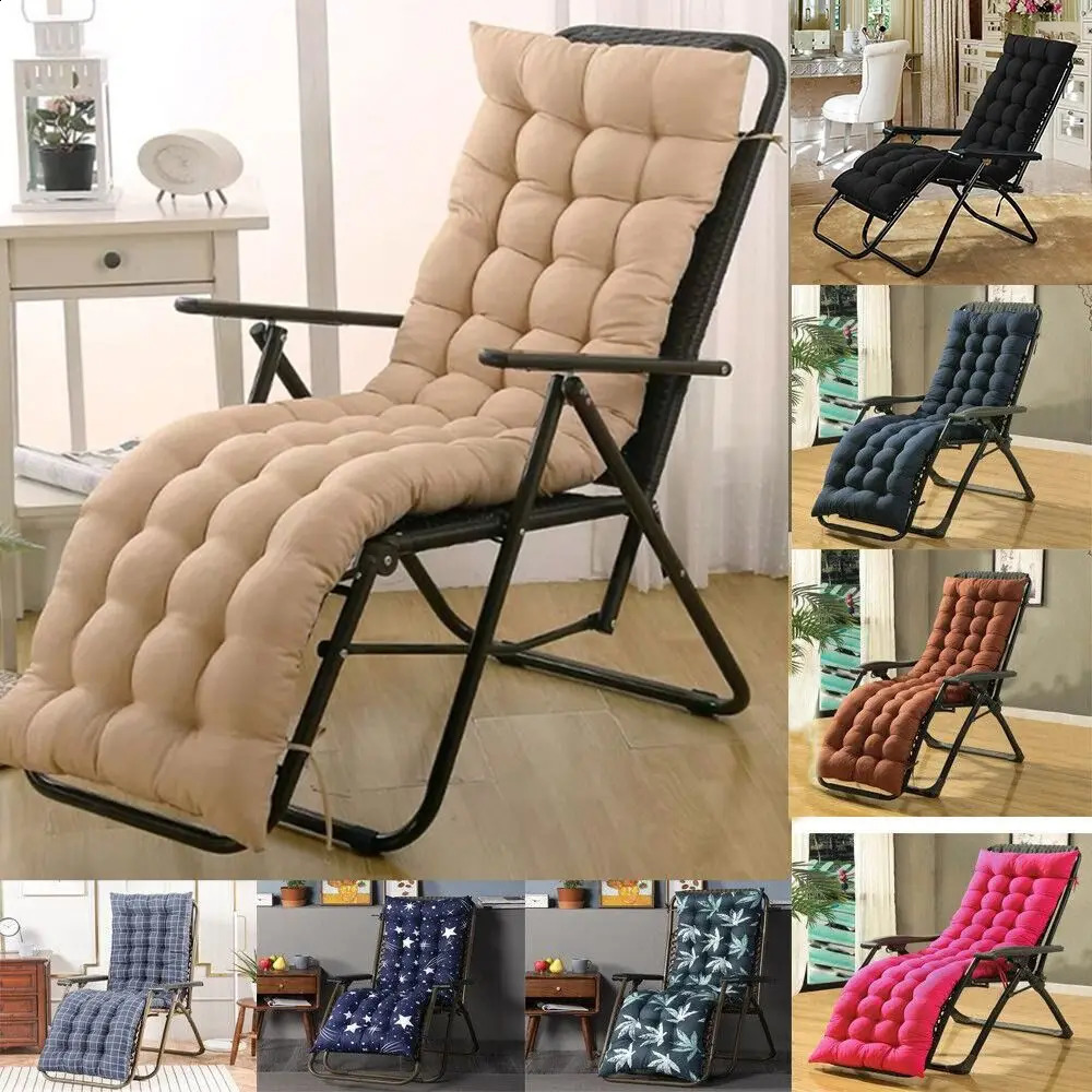 Four Seasons Thick Bench Cushion Rocker Chair Cotton Cushion Replacement Cotton Garden Outdoor Chair Cushion 240802