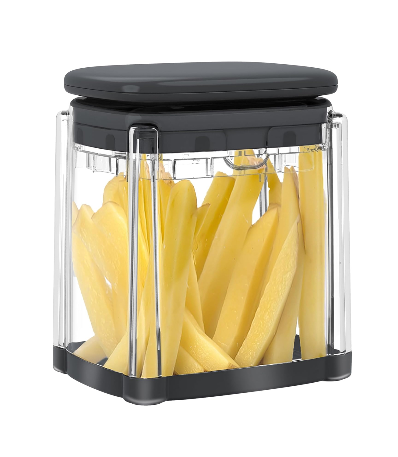French fries four in one food cutting box, French fries are cut into potato chunks