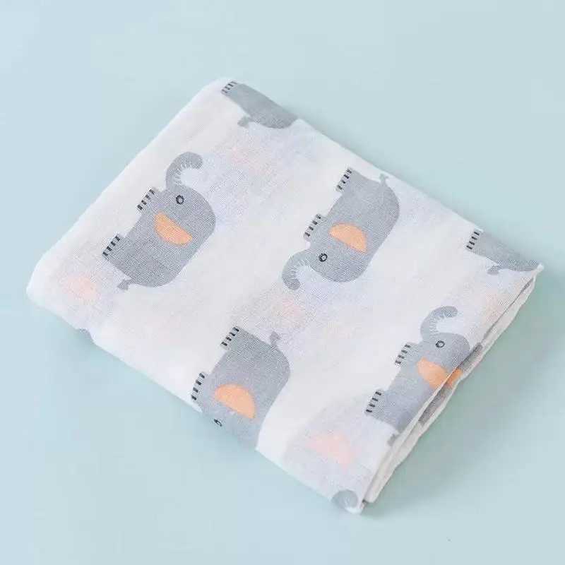 Baby cotton fine cotton swamp receiving blanket bep clothes square breathable and soft suitable for boys and girlsW240810