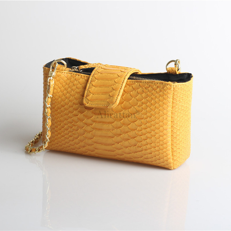 Alirattan Snake Pattern Bags for Women Shoulder PU Tote Fashion Handbag Trendy Bag sac a main femme bolsa feminina