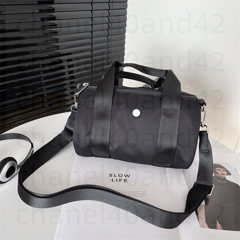 yoga bag woman Small handbag Knitted nylon shoulder bag Mini bucket Luggage bag