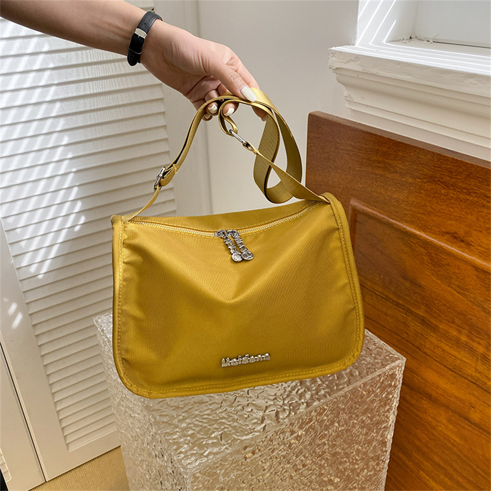 Fashion Nylon Shoulder Messenger Bags Simple Women Bags Designer Small Handbags and Purses Ladies Luxury Brand Crossbody Bag Sac