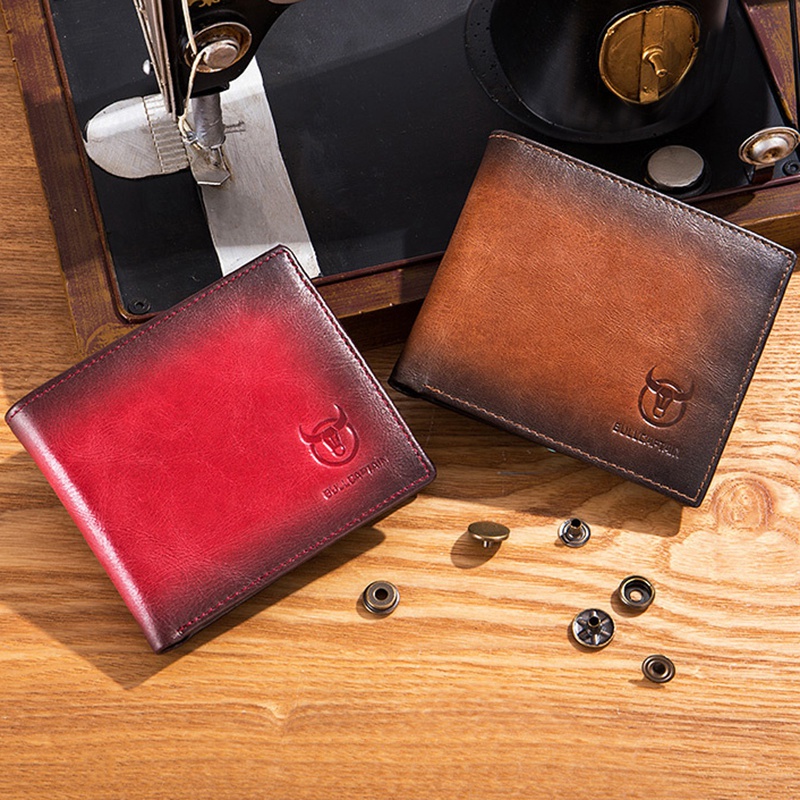 Brand men's Wallet Genuine Leather Purse Male Wallet Multifunction Storage Bag Coin Purse Wallet's Card Bags Top layer cowhide