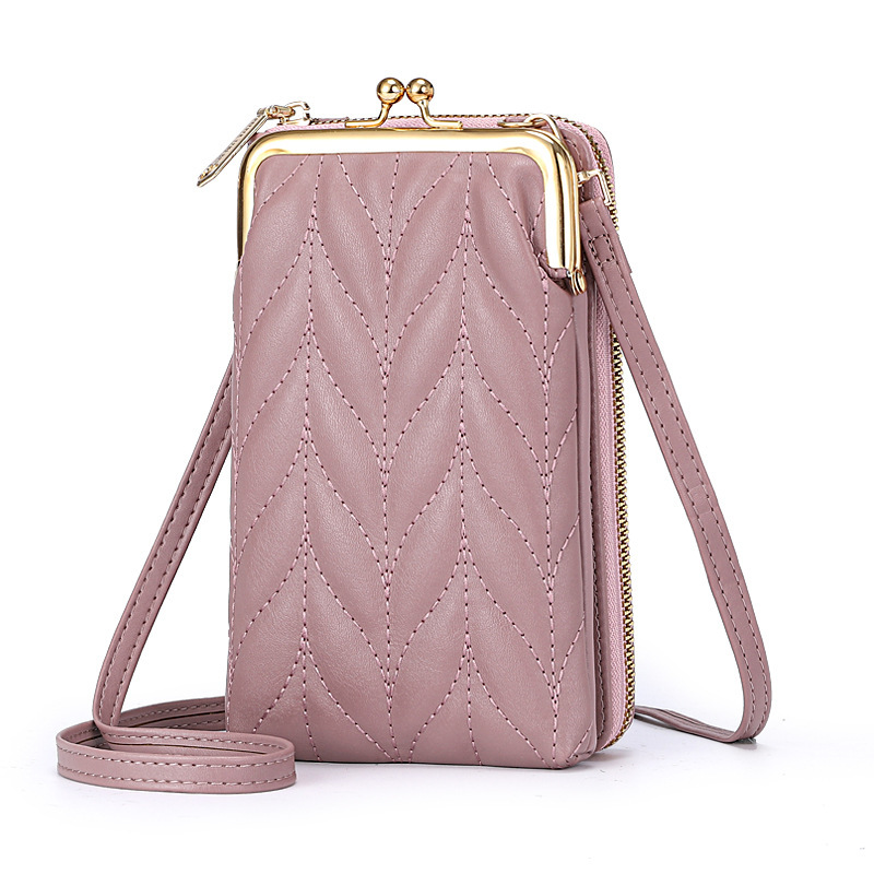 Fashion Women's Bag Soft Leather Wallets Cell Phone Purse Messenger Bags of Women Strap Handbag Female Crossbody Shoulder Bag
