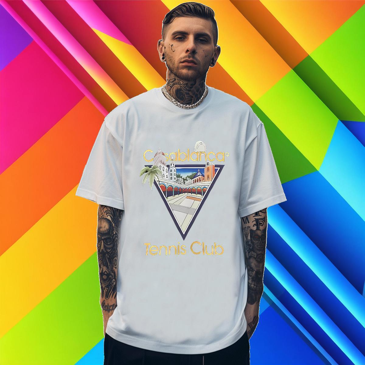 2024 New Men Tops Tees 230g Cotton Street wear Hip Hop icon Breathable Crew Neck T Shirts Men Cool Oversized Tees Shirts