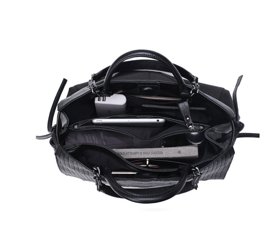 2023 New Large Capacity Fashion Women's Portable Tote Bag Office Briefcase Laptop One shoulder messenger