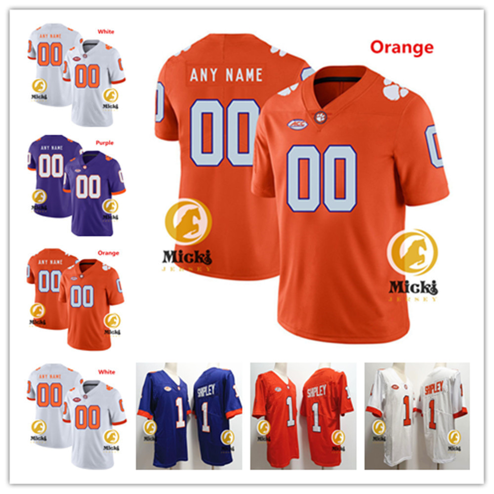 DeMonte Capehart Clemson Tigers Football Jersey Walker Parks Jeremiah Trotter Jr. Fred Davis II Joseph Ngata Antonio Williams Jake Briningstool Clemson Jerseys