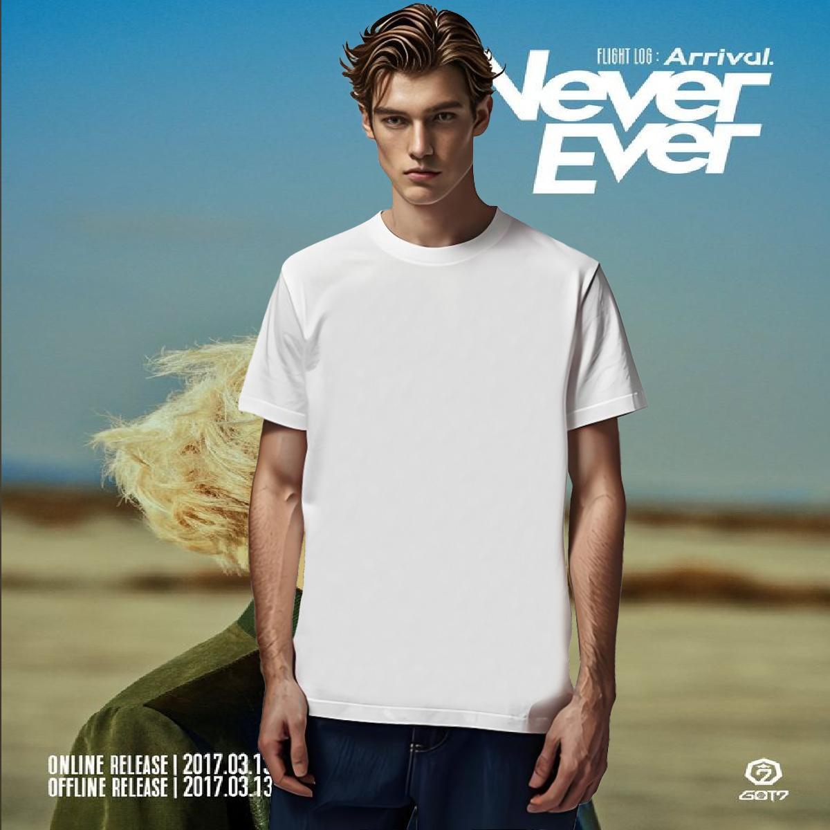 Casual New Men Tees 230g Pure Cotton Daily Outfit scary Breathable Crew Neck Mens T Shirts High Quality DIY Printed Wear