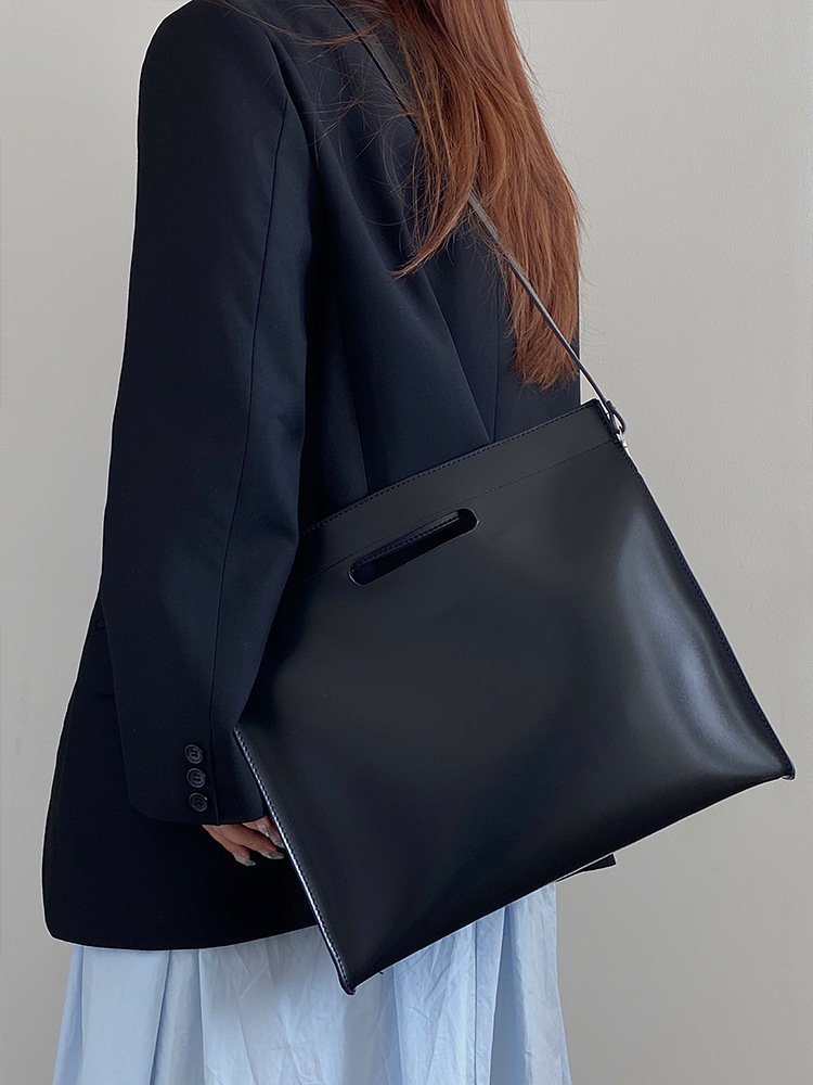 Bags for women leather handbags Large Capacity minimalist documents Women's bag tote work and commuting file Bags big handheld