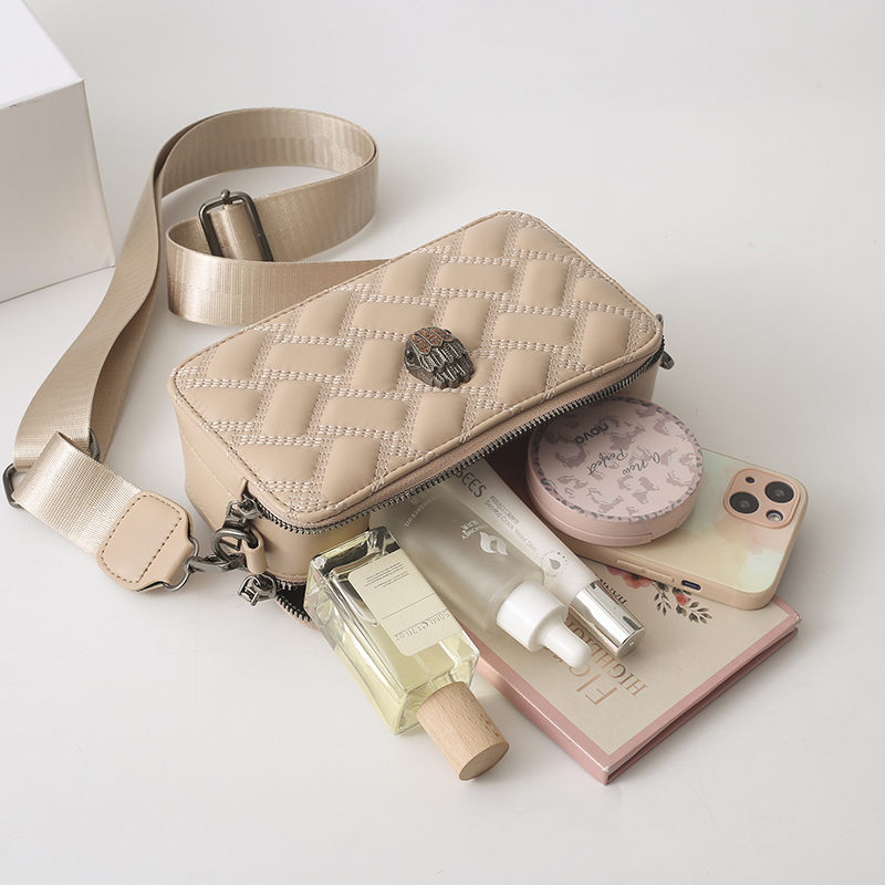 Fashion Designer Shoulder Bag Brand Small Square Bag Luxury Camera Bags Mini Cute Coin Purse Solid Color Women's Handbag