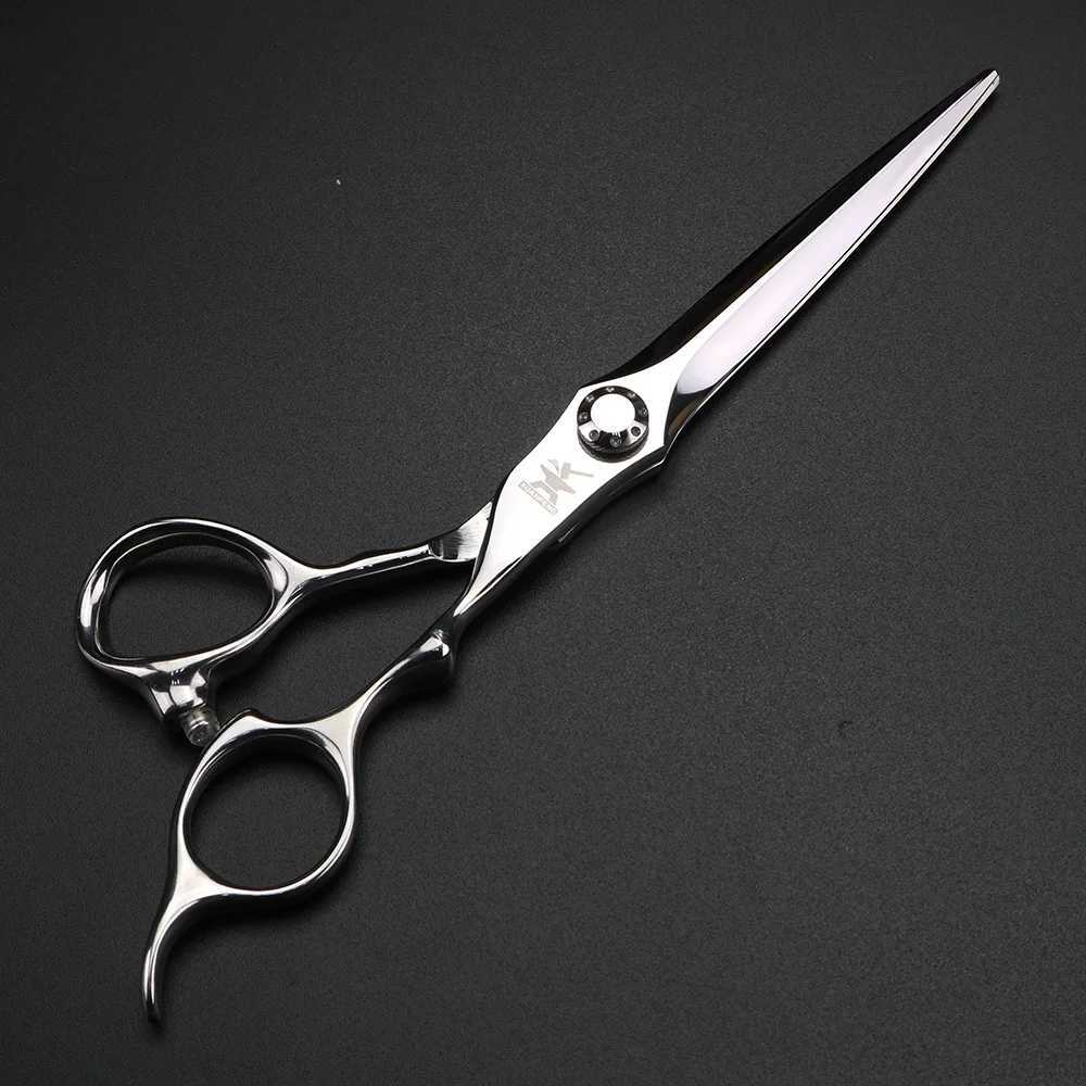 New Arrival XUANFENG Silver Professional Hair Scissors 6.5 440C Steel Barber Cutting Scissors and thinning Scissors Suitable for Barber Z241213