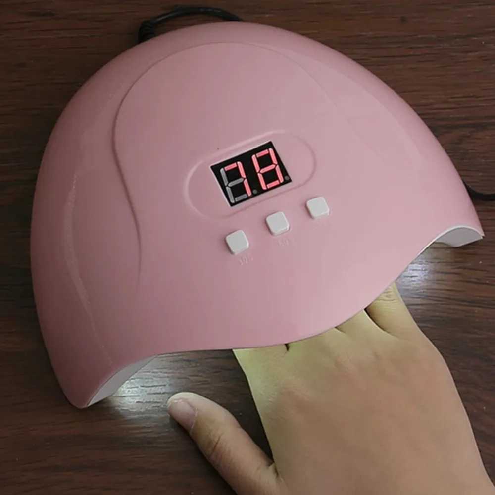 Hot Nall Dryer Machlne Portable USB Cable Home Use Nall Lamp For Drylng Curlng Nalls Varnlsh wlth 18pcs Beads UV LED LampCL2400806