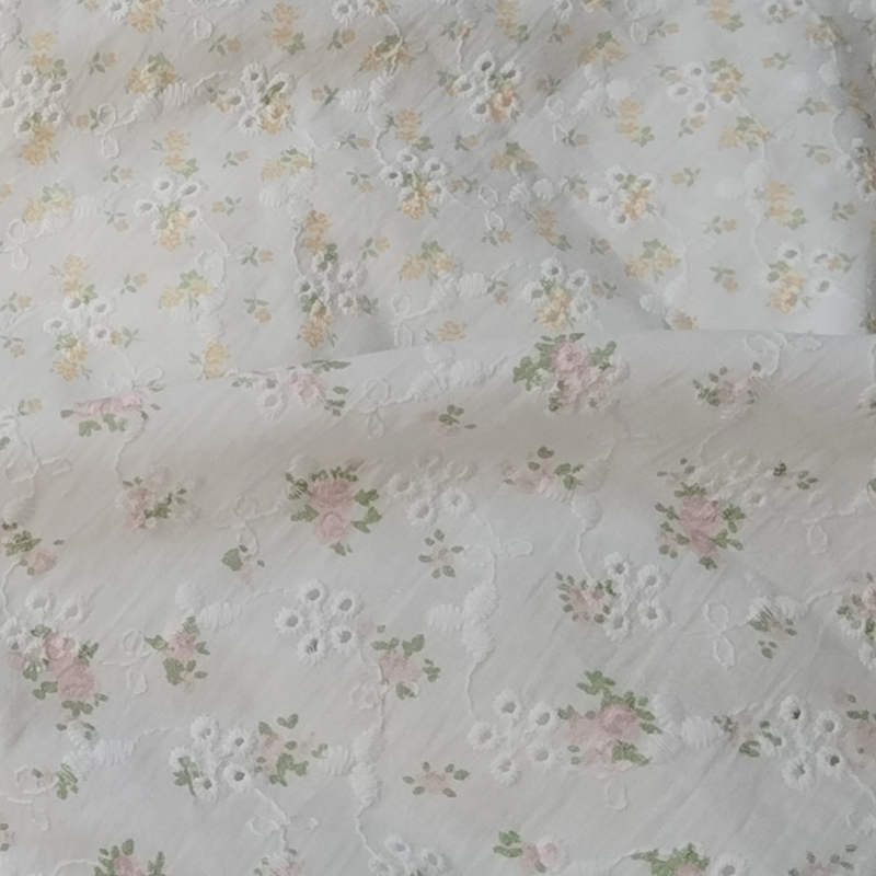 Factory Direct 60S Combed Cotton Woven Embroidery Fabric Digital Printing Clothing Fabrics