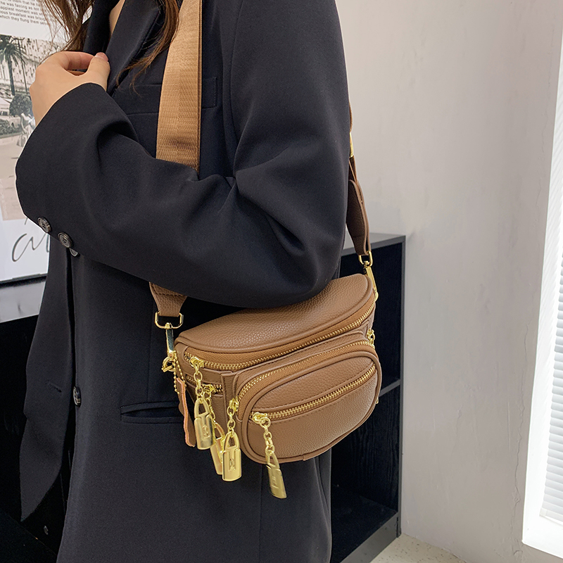 Multi-pocket Female Belt Bag Fashion Leather Fanny pack And Purse Designer Shoulder Crossbody Chest Bags Luxury Ladies Waist Bag
